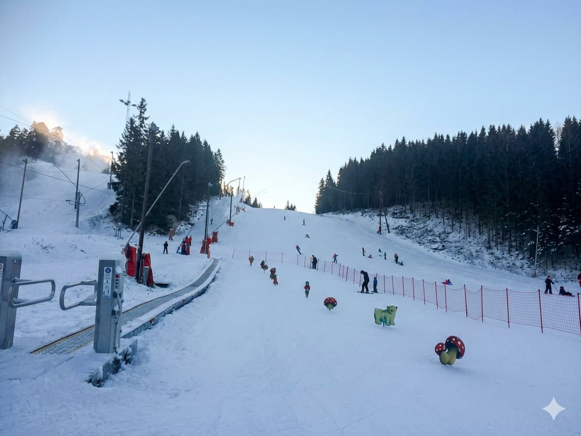 Første skidag med barn i Oslo – slik gjør dere det enkelt